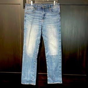 Mens American Eagle Air Flex+ size 34x34 Relaxed Straight leg jeans